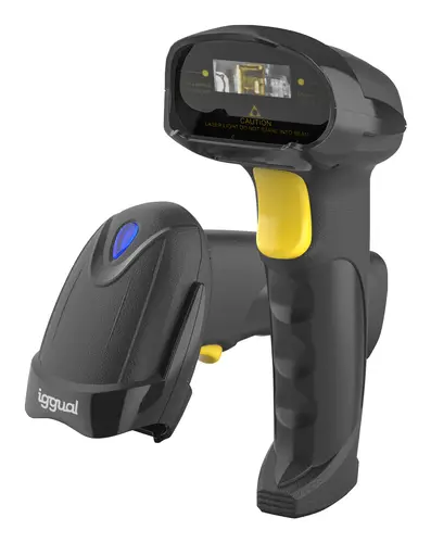 iggual Lector código barras 1D Bluetooth WiFi 2.4G - Imagen 2