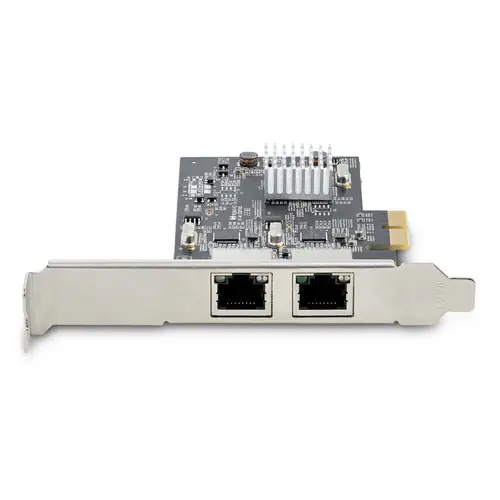 Tarjeta PCI Express de Red Ethernet 2 Puertos NBASE-T 2,5G - NIC I225-V - Tarjeta de Red de 2 Puertos para Ordenador de Sobremesa - Tarjeta PCIe de Red LAN - Imagen 4