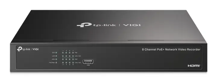 VIGI NVR1008H-8P Negro