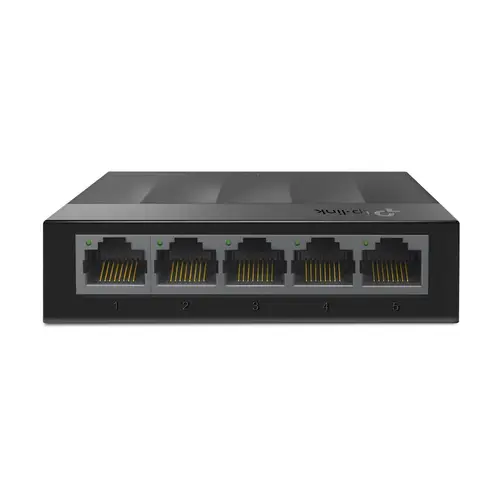 LS1005G switch No administrado Gigabit Ethernet (10/100/1000) Negro - Imagen 1