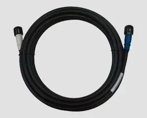 IBCACCY-ZZ0106F cable coaxial LMR400 15 m SMA Negro