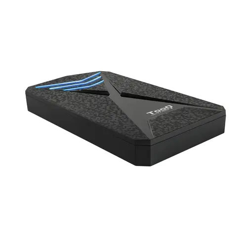 TQE-2550BL caja para disco duro externo Carcasa de disco duro/SSD Negro 2.5" - Imagen 1