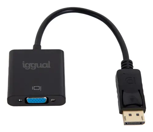 iggual Adaptador DisplayPort (M) a VGA (H)