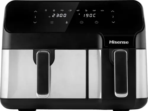 HAF2900D Doble 8,6 L Independiente 1700 W Freidora de aire caliente Negro - Imagen 6