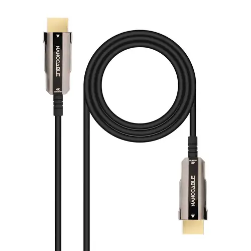 Cable HDMI V2.0 AOC 4K@60Hz 18Gbps A/M-A/M, Negro, 15 m - Imagen 1