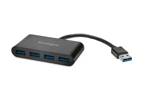 Hub USB 3.0 de cuatro puertos UH4000: negro - Imagen 1