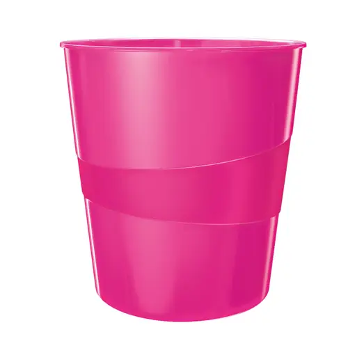 WOW Waste Bin Poliestireno Rosa - Imagen 1