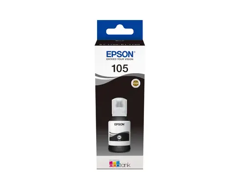 105 EcoTank Pigment Black ink bottle - Imagen 1