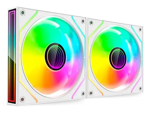 MF3DPROX2W sistema de refrigeración para ordenador Carcasa del ordenador Ventilador 12 cm Blanco - Imagen 2