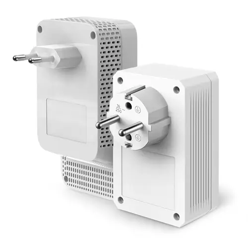 TL-WPA7617 KIT adaptador de red PowerLine 1200 Mbit/s Ethernet Wifi Blanco 2 pieza(s) - Imagen 2