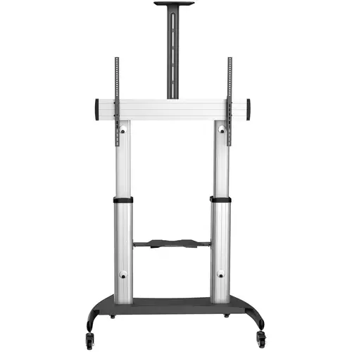 Soporte Móvil de TV - Carrito de TV de Servicio Pesado para Pantallas de 60 a 100 Pulgadas - 100kg - Soporte Universal Rodante de Piso con Altura Ajustable - con Ruedas - para Televisor (STNDMTV100) - Imagen 3