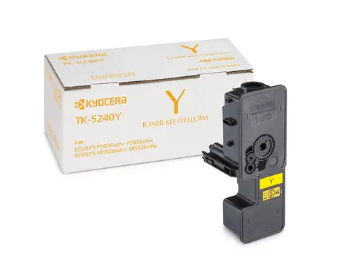 TK-5240Y cartucho de tóner 1 pieza(s) Original Amarillo - Imagen 3