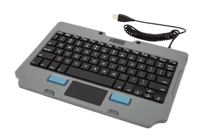 7160-1449-00 teclado para móvil QWERTY Inglés de EE. UU. USB Negro, Gris
