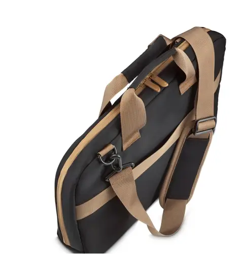 00222053 maletines para portátil 41,1 cm (16.2") Maletín con ruedas Beige, Negro - Imagen 6