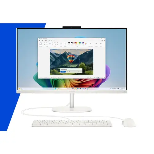 OmniStudio All-in-One Desktop Next Gen AI 27-cw0011ns PC Copilot+ PC AMD Ryzen AI 7 445 68,6 cm (27") 2560 x 1440 Pixeles 32 GB DDR5-SDRAM 1 TB SSD Windows 11 Home Wi-Fi 7 (802.11be) Blanco - Imagen 7