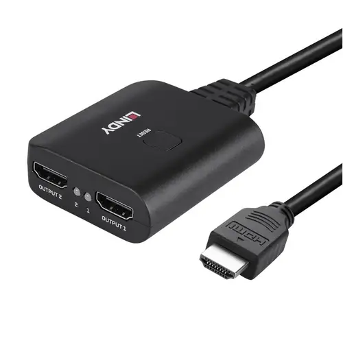 38356 divisor de video HDMI 2x HDMI - Imagen 4