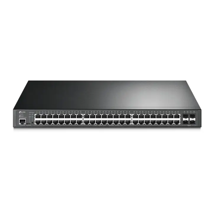 JetStream TL-SG3452P switch Gestionado L2/L3 Gigabit Ethernet (10/100/1000) Energía sobre Ethernet (PoE) 1U Negro