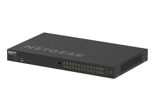 GSM4230P-100EUS switch Gestionado L2/L3 Gigabit Ethernet (10/100/1000) Energía sobre Ethernet (PoE) 1U Negro - Imagen 2