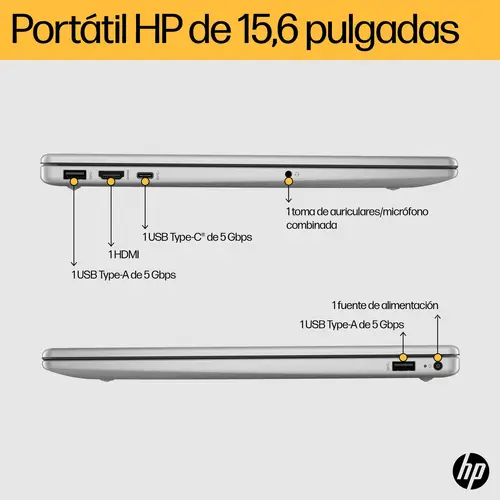 15-fc0038ns AMD Ryzen 7 7730U Portátil 39,6 cm (15.6") Full HD 8 GB DDR4-SDRAM 512 GB SSD Wi-Fi 6 (802.11ax) Windows 11 Home Azul - Imagen 4