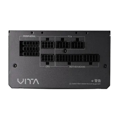 VITA GM 1000W unidad de fuente de alimentación 20+4 pin ATX ATX Negro - Imagen 3