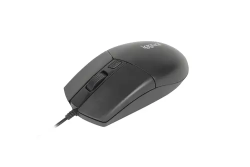 Ratón óptico COM-BUSINESS2-2400DPI negro - Imagen 1