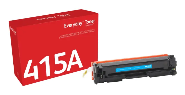 Everyday El tóner Everyday Cian de Xerox es compatible con HP 415A (W2031A), Capacidad estándar
