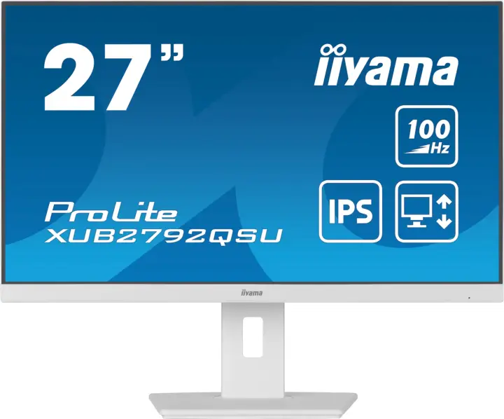 ProLite XUB2792QSU-W6 pantalla para PC 68,6 cm (27") 2560 x 1440 Pixeles Wide Quad HD LED Blanco