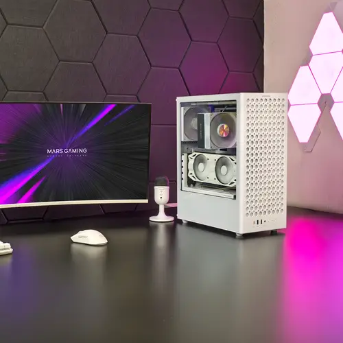 MCT800W carcasa de ordenador Midi Tower Blanco - Imagen 6