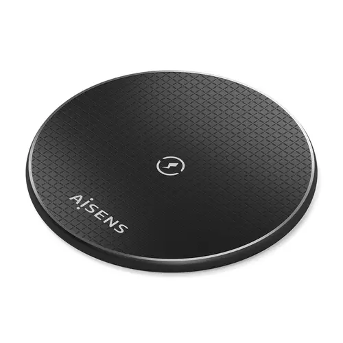 Cargador Inalambrico USB-C 15W Para Movil, Negro - Imagen 1