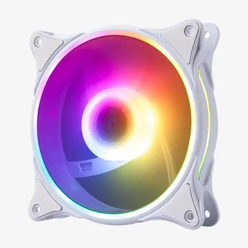 N18 ARGB Carcasa del ordenador Ventilador 12 cm Blanco - Imagen 2