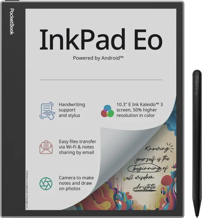 InkPad Eo - Mist Grey lectore de e-book Pantalla táctil 64 GB Wi..