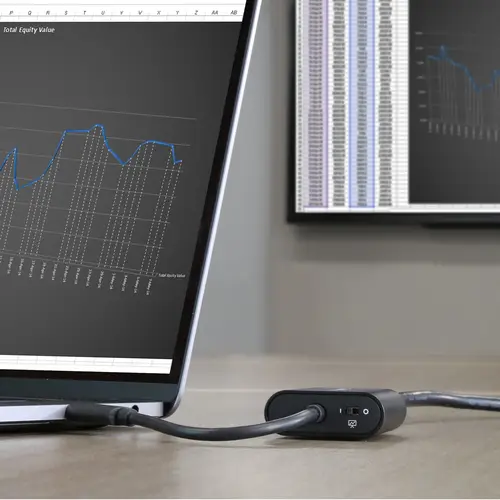 Adaptador Gráfico Externo USB-C a HDMI - Conversor USB Tipo C a HDMI 4K 60Hz con Interruptor de Modo de Presentación - Imagen 6
