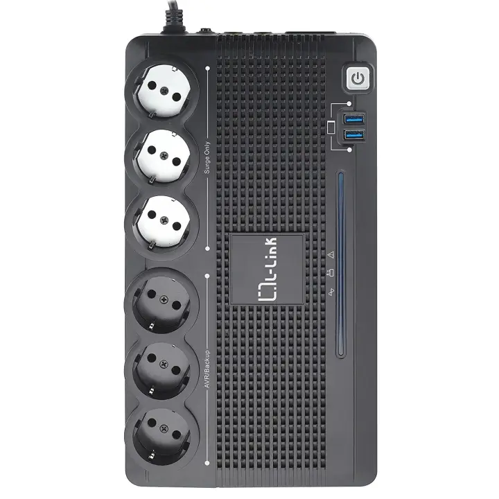 LL-700-G6 sistema de alimentación ininterrumpida (UPS) Línea interactiva 0,7 kVA 360 W 6 salidas AC