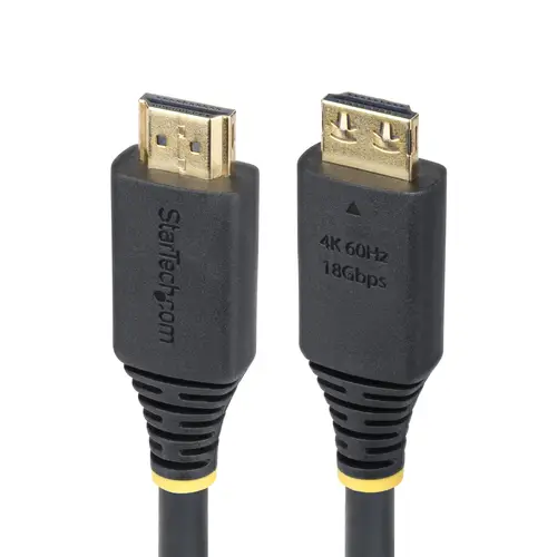 Cable HDMI de Alta Velocidad de 0,9m con Conectores con Agarre - 4K 60Hz/1440p 144Hz - HDR10/HDCP 2.2/ARC - 18Gbps - Cable HDMI 2.0 - Recubrimiento de TPE - Imagen 1