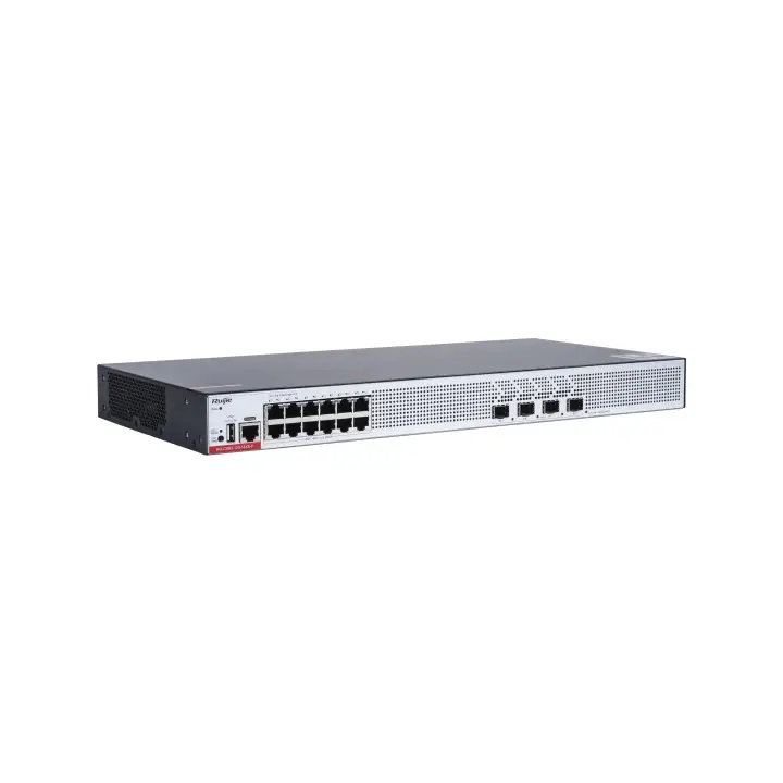 RG-CS83-12GT4XS-P switch Gestionado L3 Gigabit Ethernet (10/100/1000) Energía sobre Ethernet (PoE) 1U Gris