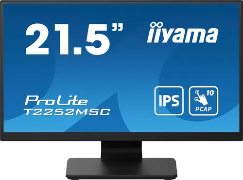 ProLite T2252MSC-B2AG pantalla para PC 54,6 cm (21.5") 1920 x 1080 Pixeles Full HD LCD Pantalla táctil Negro - Imagen 1