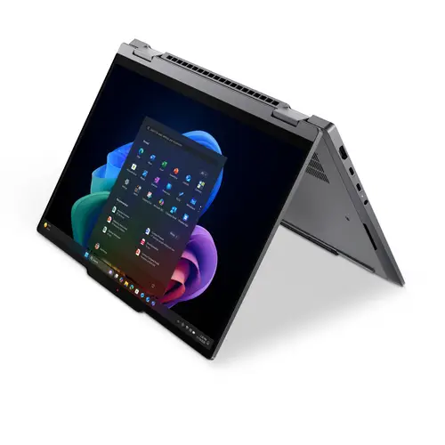 ThinkPad X1 2-in-1 Gen 11 Aura Edition Copilot+ PC Intel Core Ultra 7 355 Híbrido (2-en-1) 35,6 cm (14") Pantalla táctil 2.8K 32 GB LPDDR5x-SDRAM 1 TB SSD Wi-Fi 7 (802.11be) Windows 11 Pro Gris Español - Imagen 10