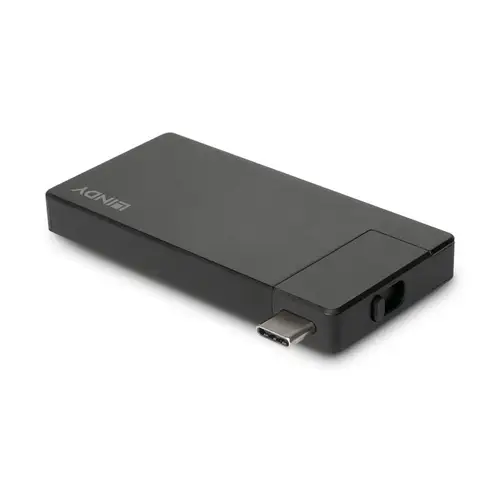 43336 base para portátil y replicador de puertos Alámbrico USB 3.2 Gen 1 (3.1 Gen 1) Type-C Negro - Imagen 5