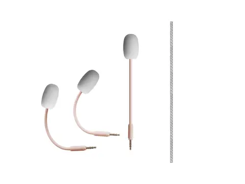 MHAX Rosa, Auriculares Gaming RGB, Micrófono Extraíble, HiFi, Compatibilidad Multiplataforma - Imagen 12