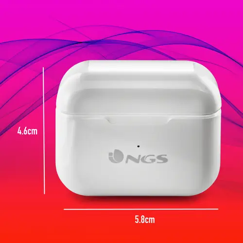 ARTICA BLOOM Auriculares Inalámbrico Dentro de oído Llamadas/Música USB Tipo C Bluetooth Blanco - Imagen 10