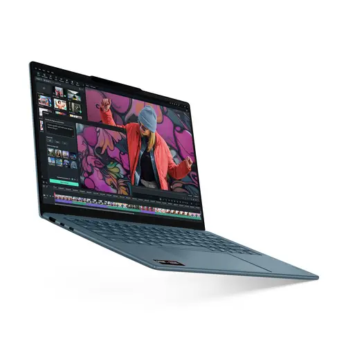 Yoga Slim 7 14AKP10 Copilot+ PC AMD Ryzen AI 7 350 Portátil 35,6 cm (14") WUXGA 32 GB LPDDR5-SDRAM 1 TB SSD Wi-Fi 7 (802.11be) Windows 11 Home Español Verde azulado - Imagen 7