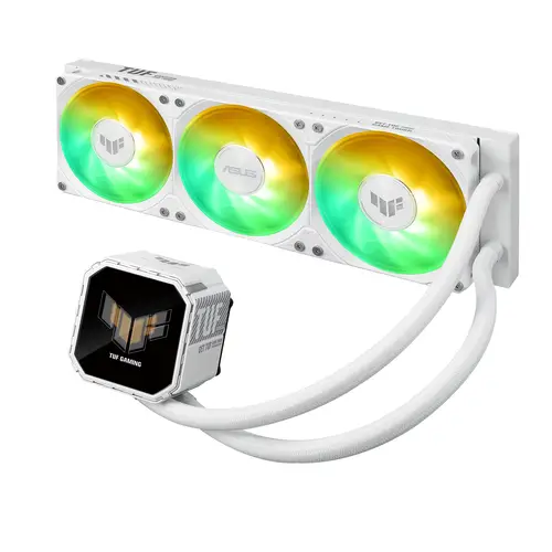 TUF Gaming LC III 360 ARGB LCD White Edition Procesador Sistema de refrigeración líquida todo en uno 12 cm Blanco 1 pieza(s) - Imagen 3