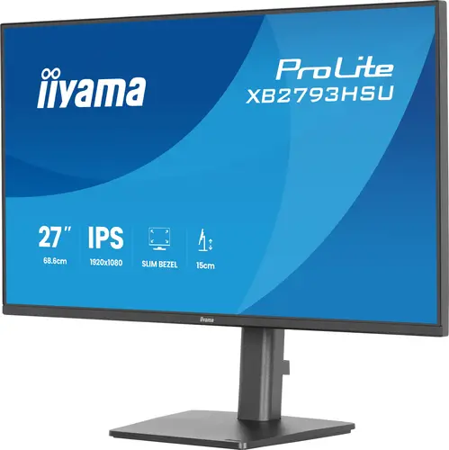 ProLite XB2793HSU-B1 pantalla para PC 68,6 cm (27") 1920 x 1080 Pixeles Full HD LED Negro - Imagen 6