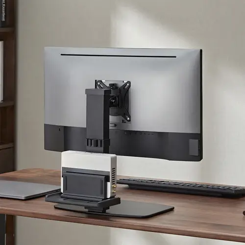 Soporte de Mesa ECO Giratorio e Inclinable para Monitor/TV y Mini PC 8Kg de 17-32, Negro - Imagen 5