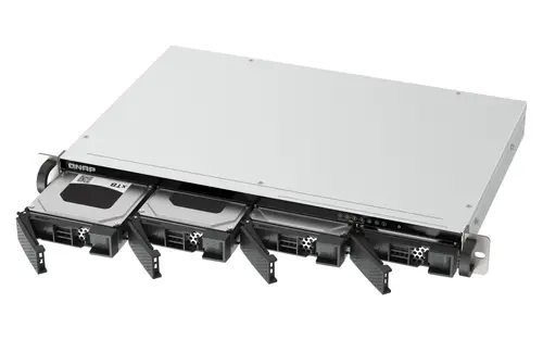 TS-433eU NAS Bastidor (1U) Cortex-A Cortex-A55 4 GB 0 TB QNAP Turbo System Negro - Imagen 5