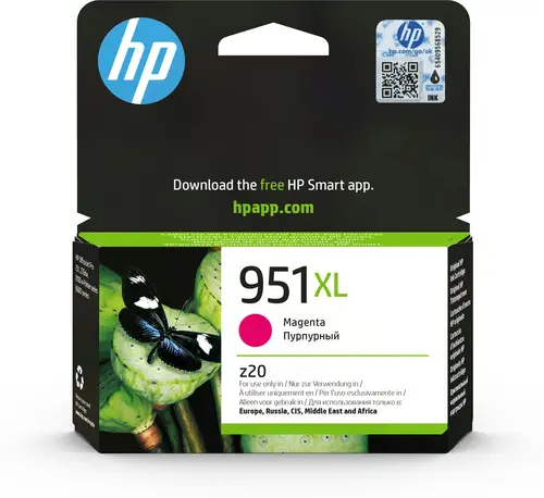 Cartucho de tinta original 951XL de alta capacidad magenta - Imagen 1