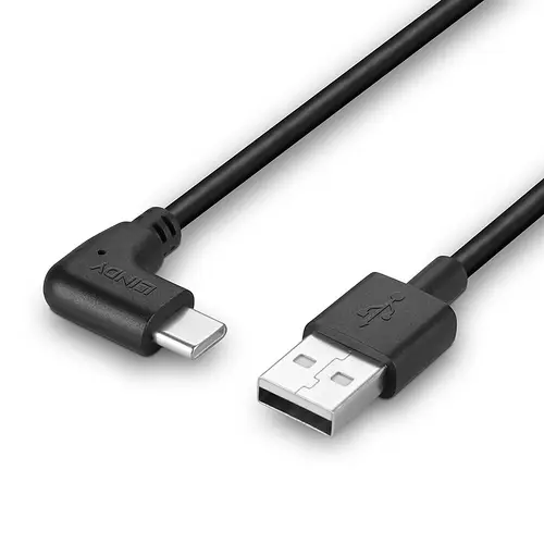 32000 cable USB USB 2.0 0,5 m USB A USB C Negro - Imagen 5