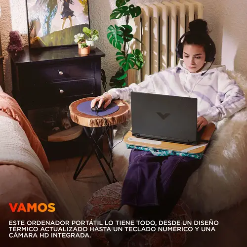 Victus Gaming 15-fa2072ns Intel® Core i5 i5-14500HX Portátil 39,6 cm (15.6") Full HD 16 GB DDR5-SDRAM 512 GB SSD NVIDIA GeForce RTX 4050 Wi-Fi 6 (802.11ax) FreeDOS Negro - Imagen 10