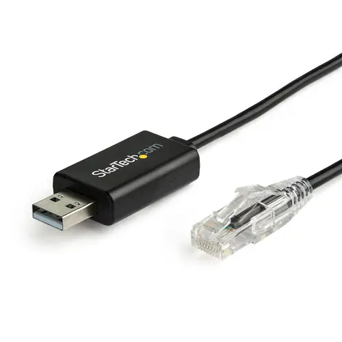 Cable de 1,8m Rollover para Consola Cisco - USB a RJ45 - Imagen 1