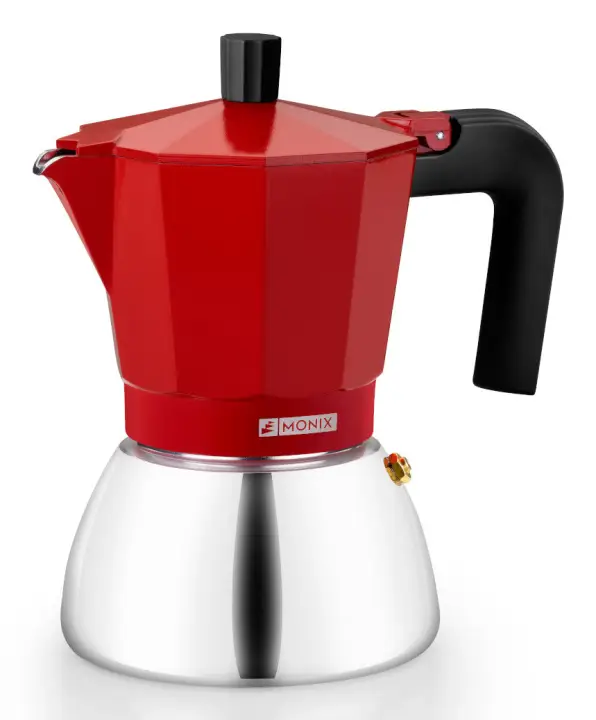 M863106 cafetera manual Cafetera italiana 0,37 L Rojo